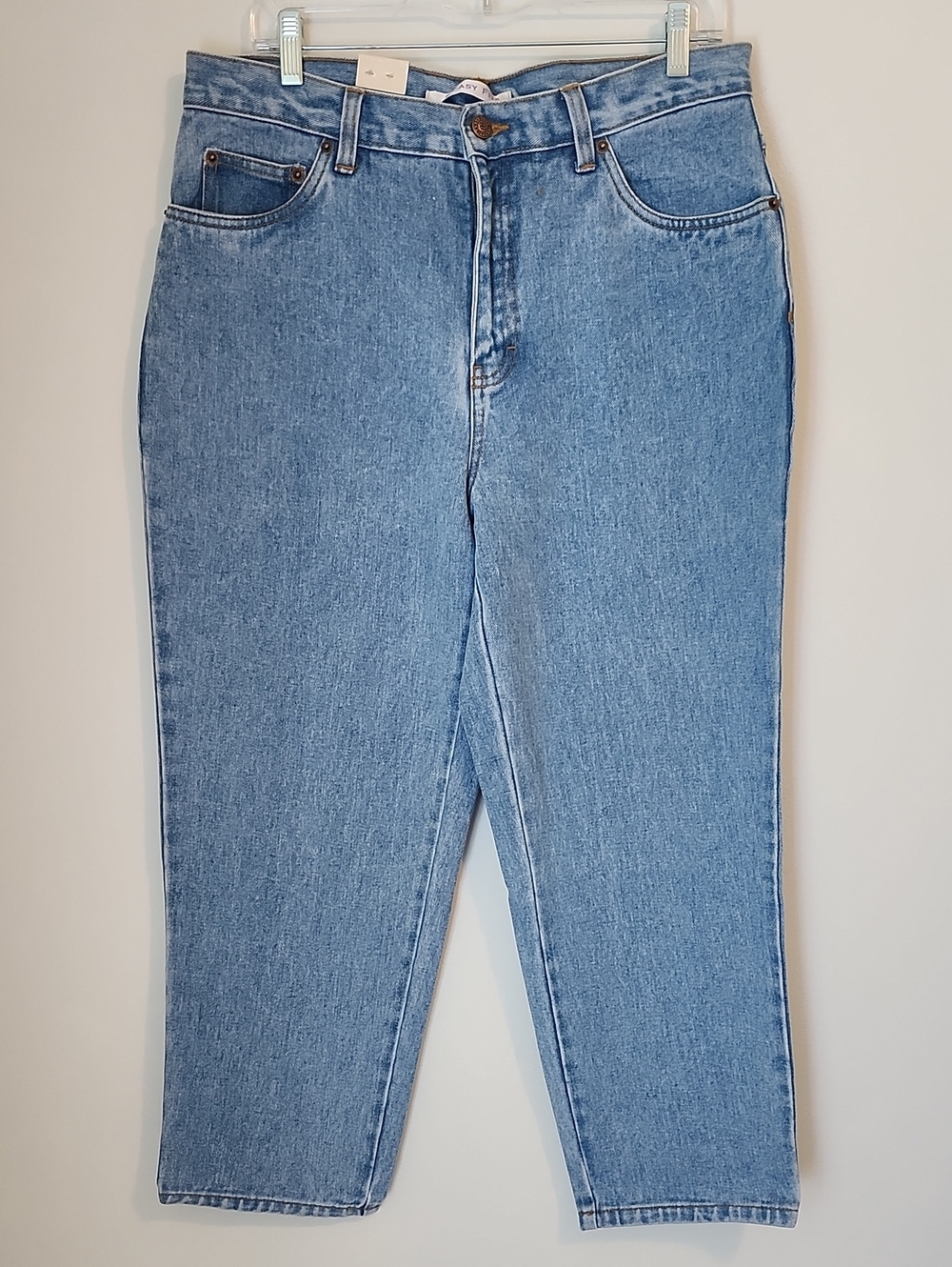 Bill Blass NWT Easy Fit Jeans 14P Blue  Vintage Deadstock High Rise